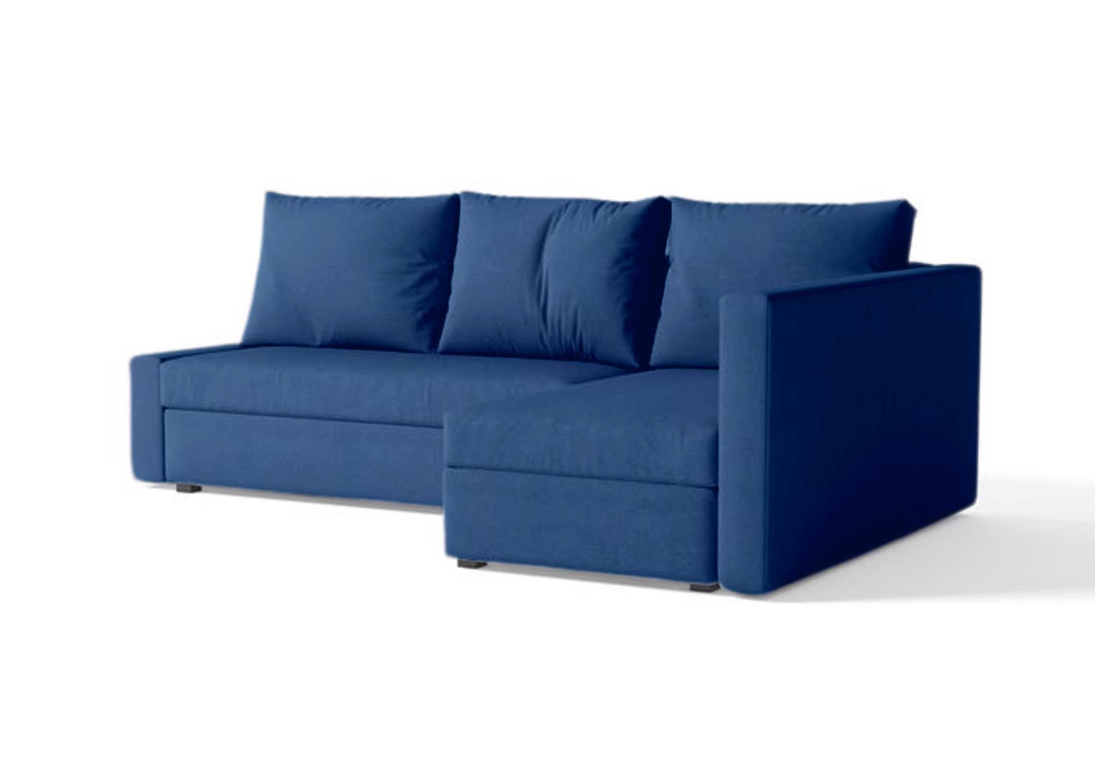 Granatowy narożnik rozkładany